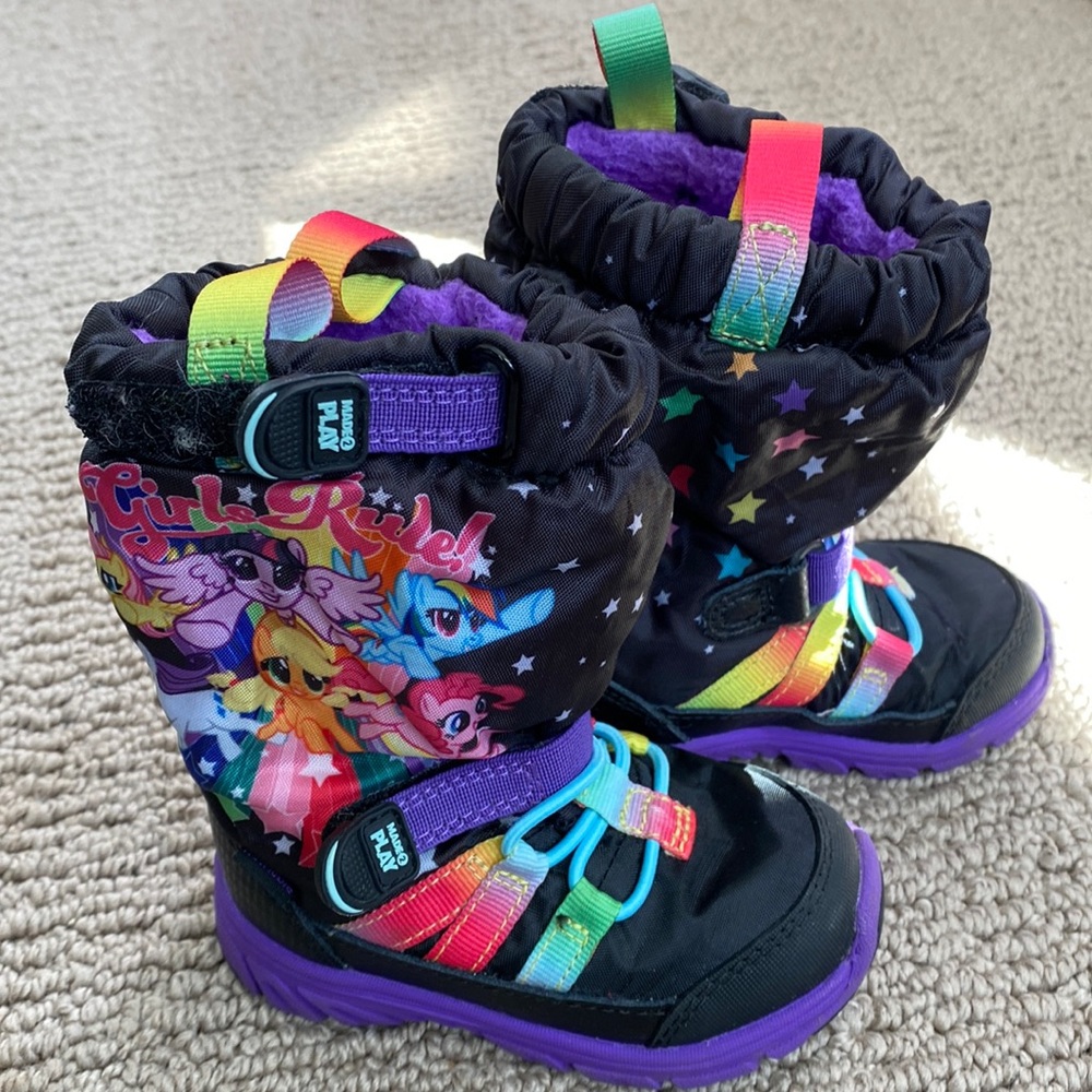 Stride rite my little pony winter sneaker boots